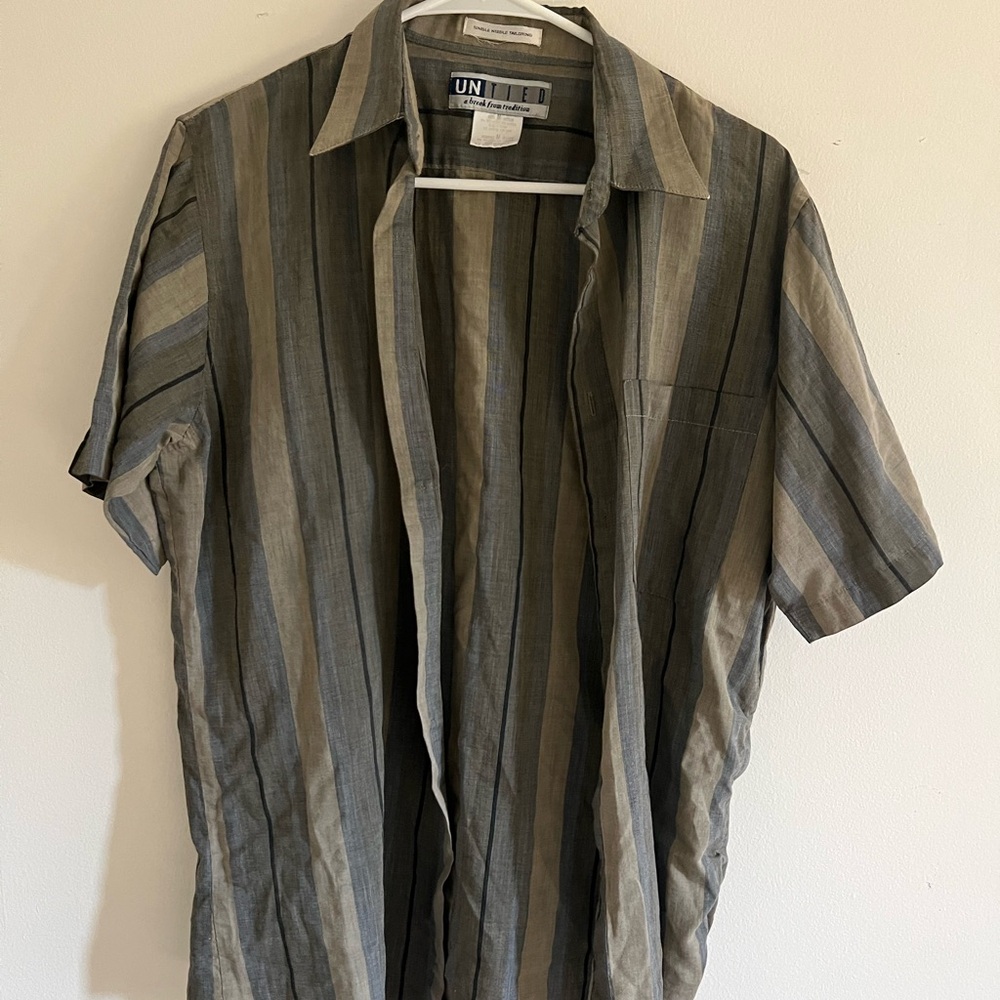 Vintage Silk Button-up